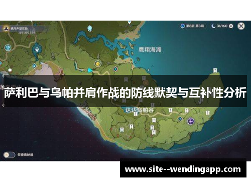 萨利巴与乌帕并肩作战的防线默契与互补性分析